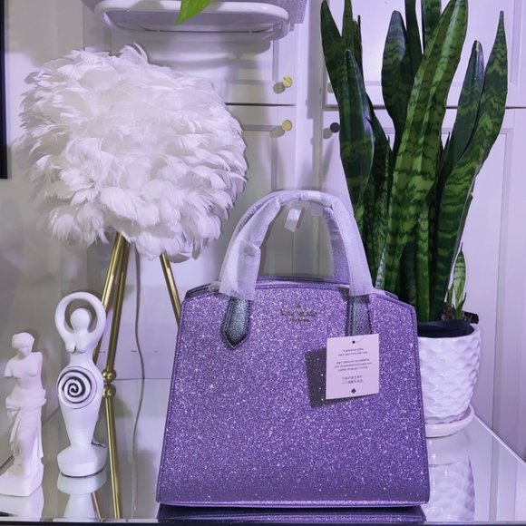 kate spade Handbags - Kate Spade Tinsel Satchel- Lilac Frost